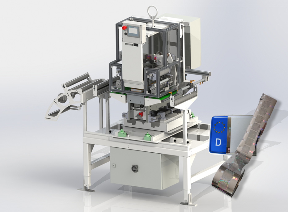 Crest Hologram Stamping Unit